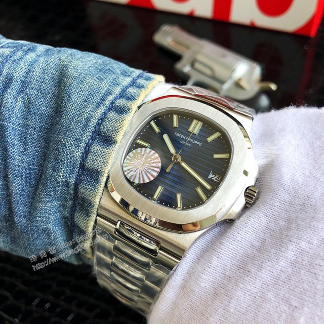 百達翡麗高端複刻男士腕表 PATEK PHILIPPE鋼表之王5711鸚鵡螺男士腕表  gjs1920